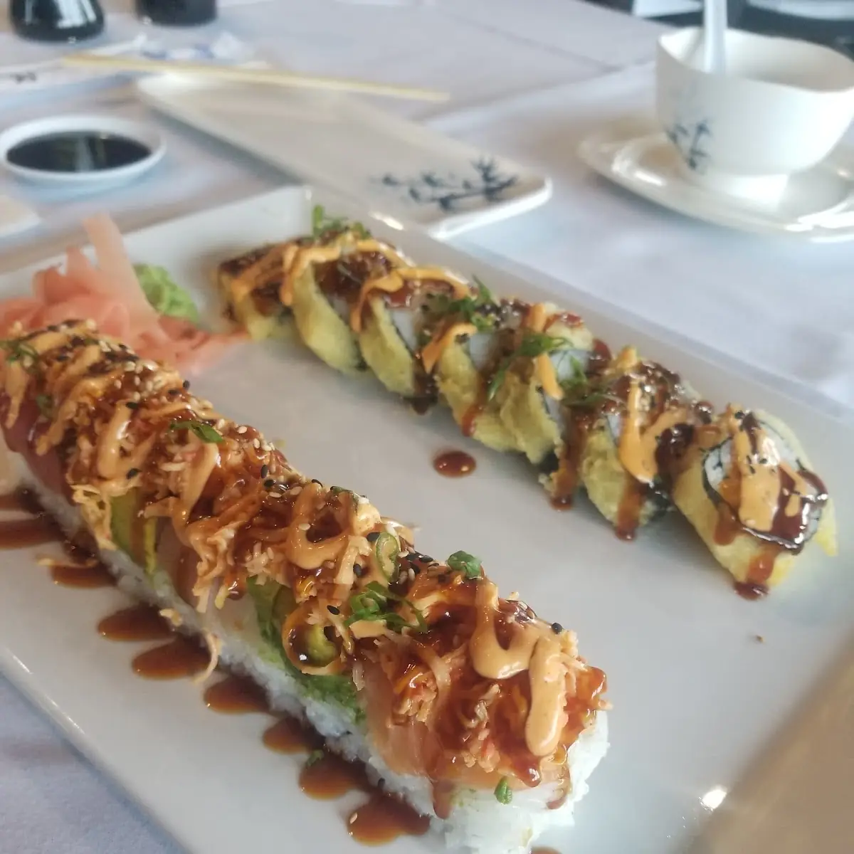 Ichi Roll and Fuji Mountain Roll