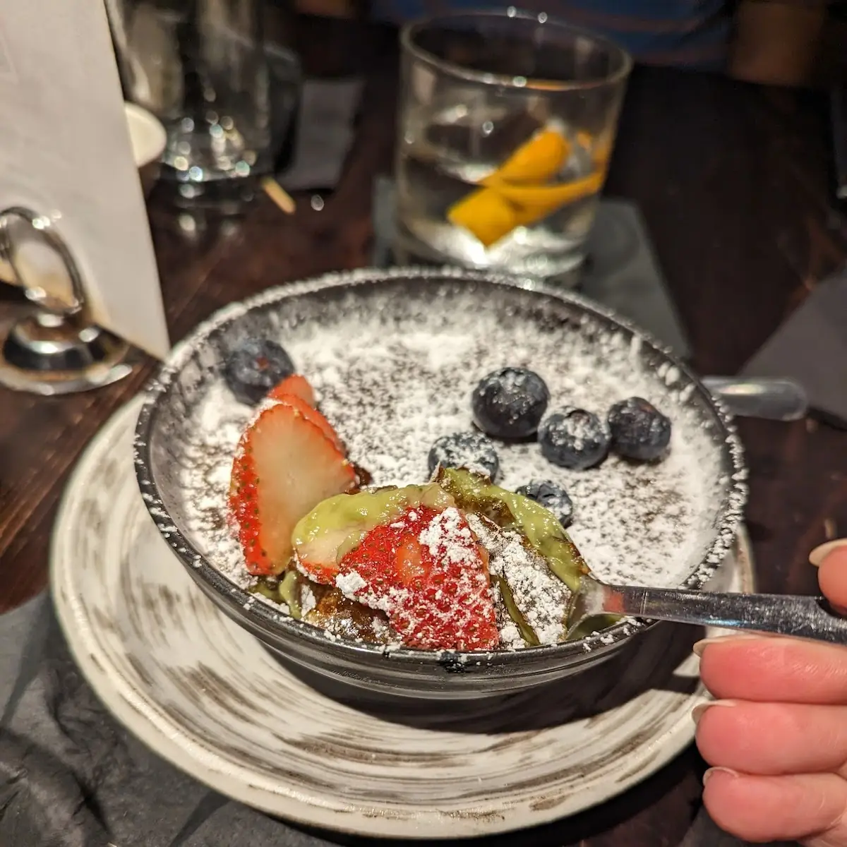Green Tea Creme Brulee