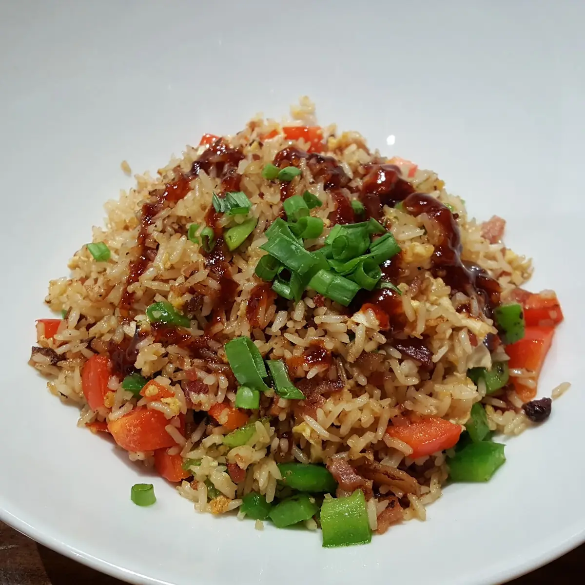 BBQ Bacon Fried Rice