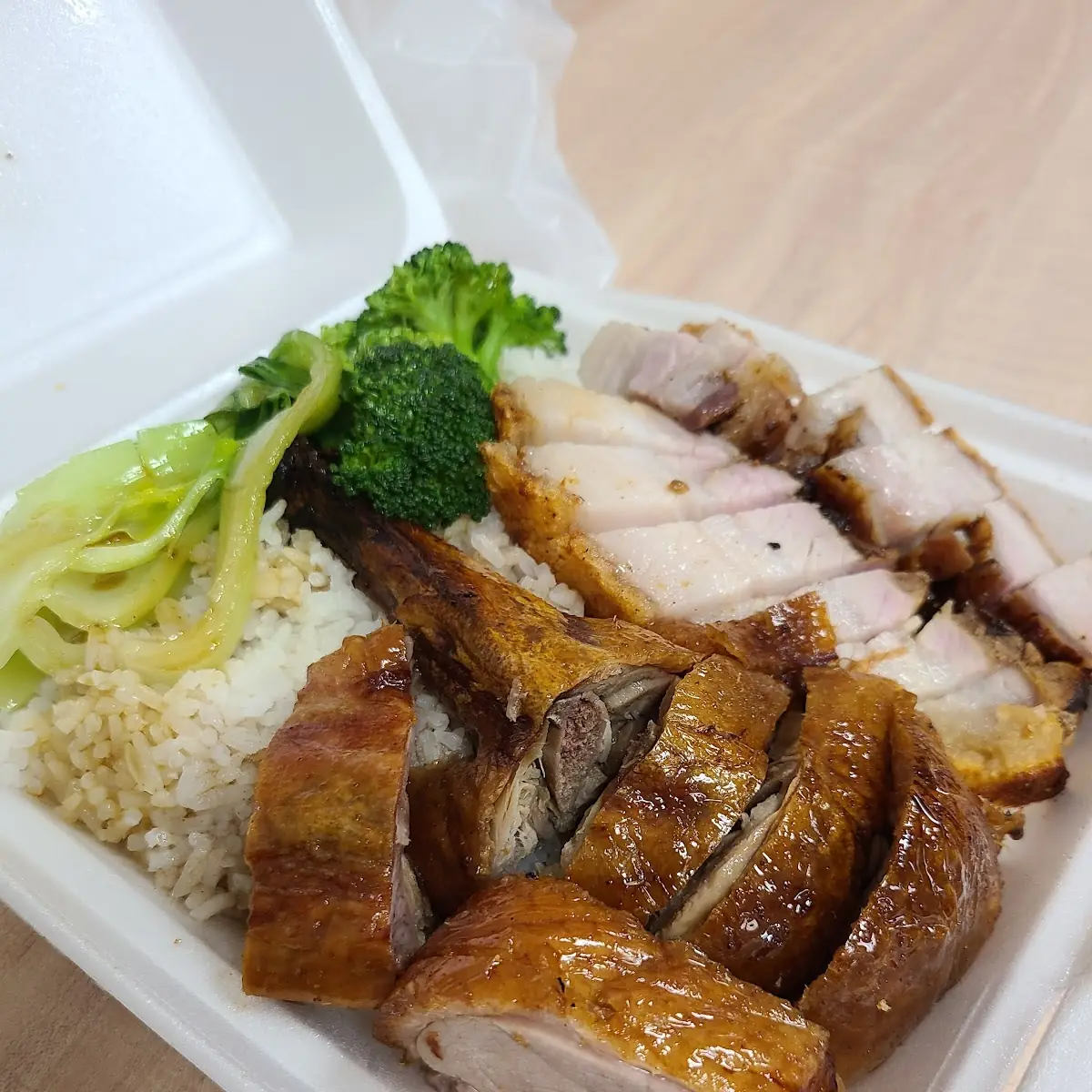 Roast Pork with Rice