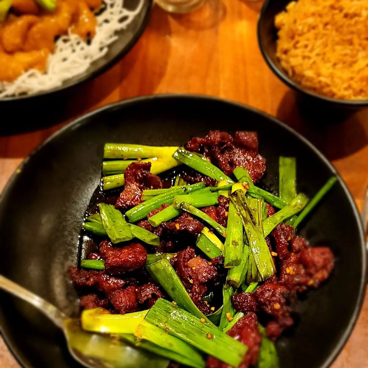 Gluten-Free Mongolian Trio