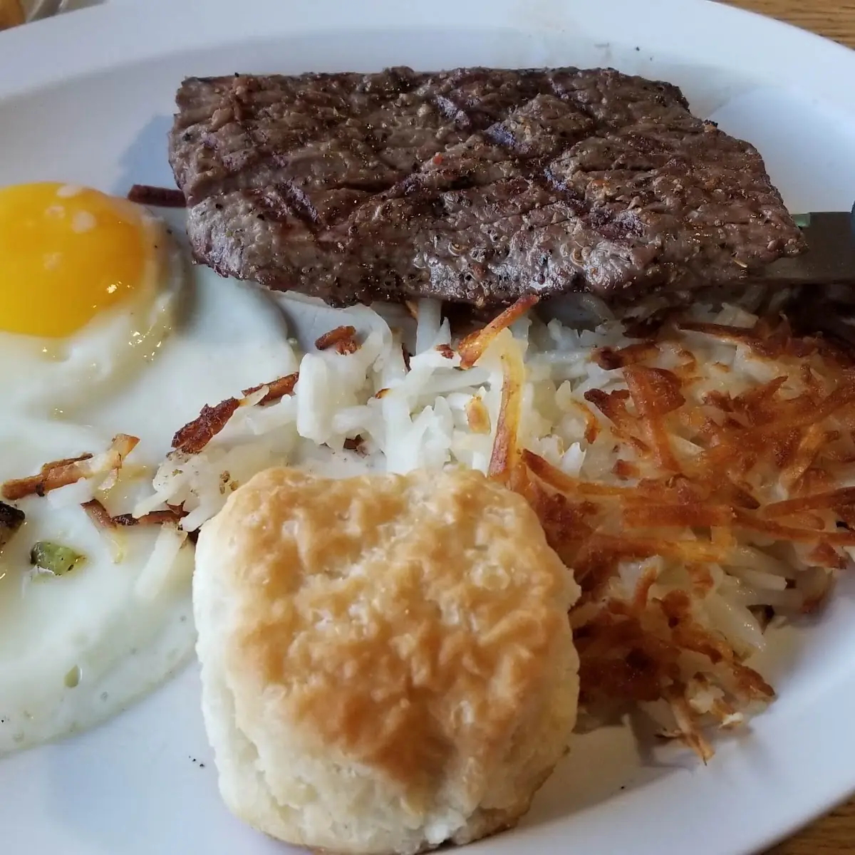 Sirloin Steak & Eggs