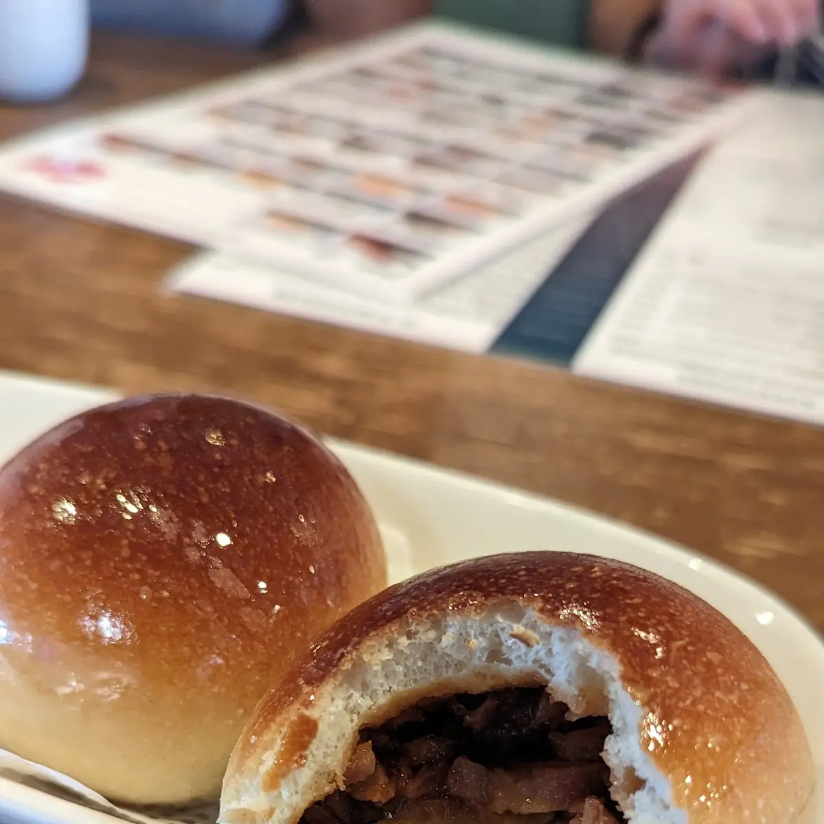 Honey Glazed BBQ Pork Buns