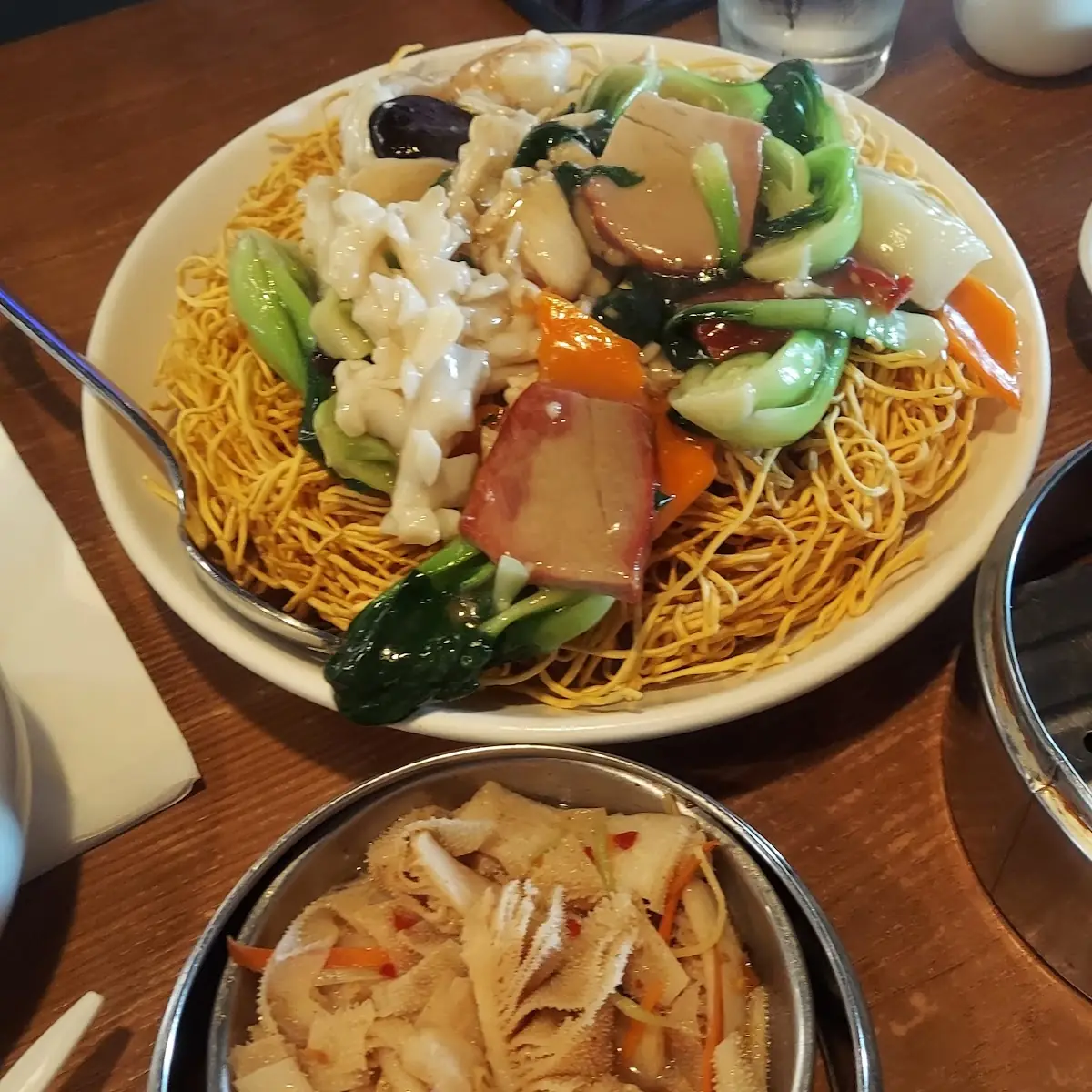 Hong Kong Style Pan Fried Noodles