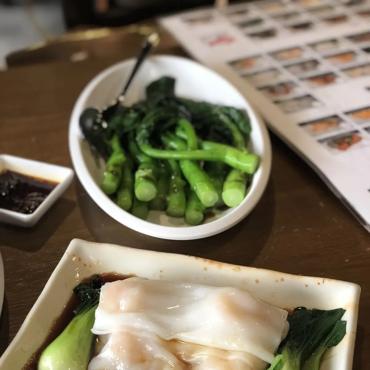 Rice Noodle Roll Shrimp and Beef