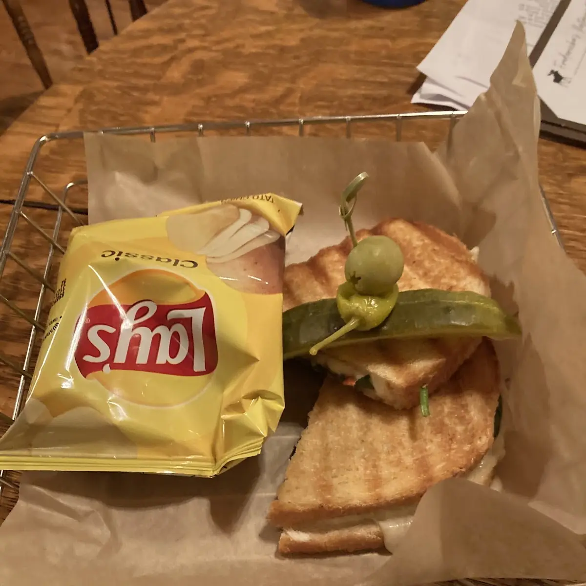 Grilled Cheese Panini