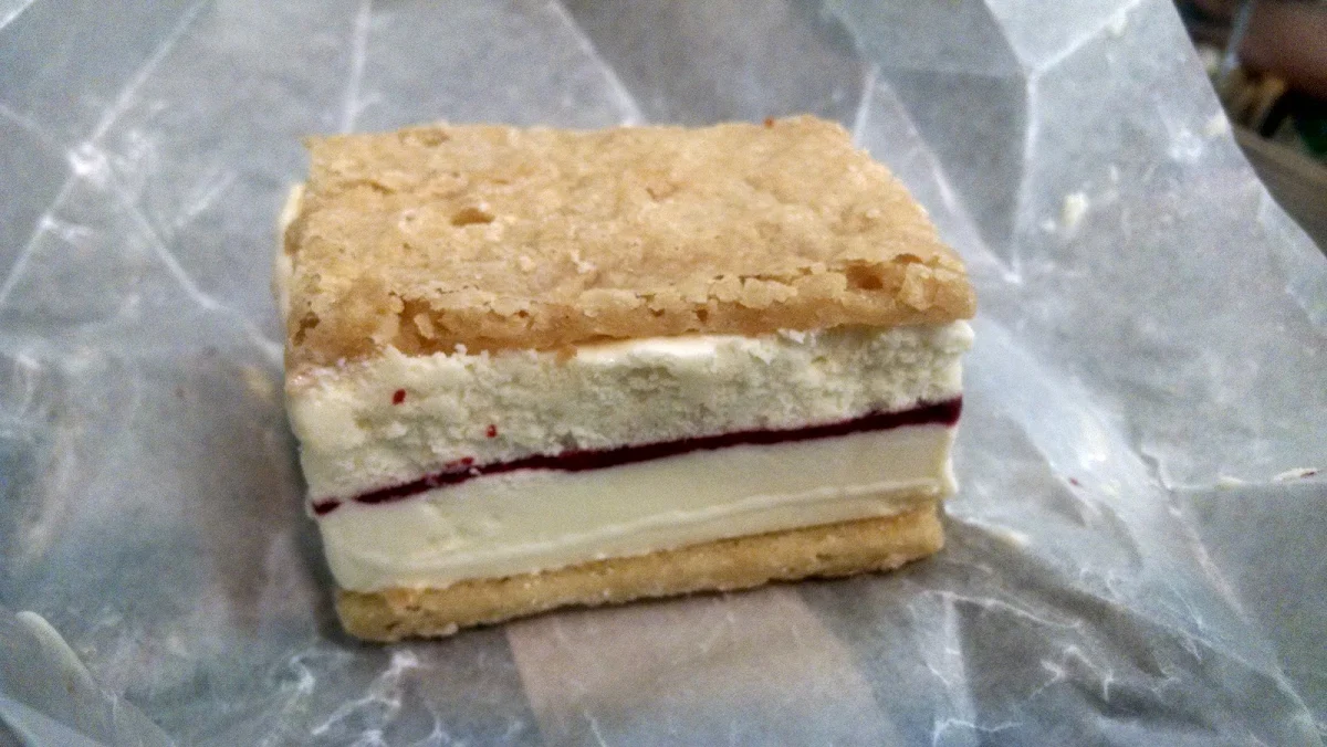 Coconut Cream Ice Cream Sandwich