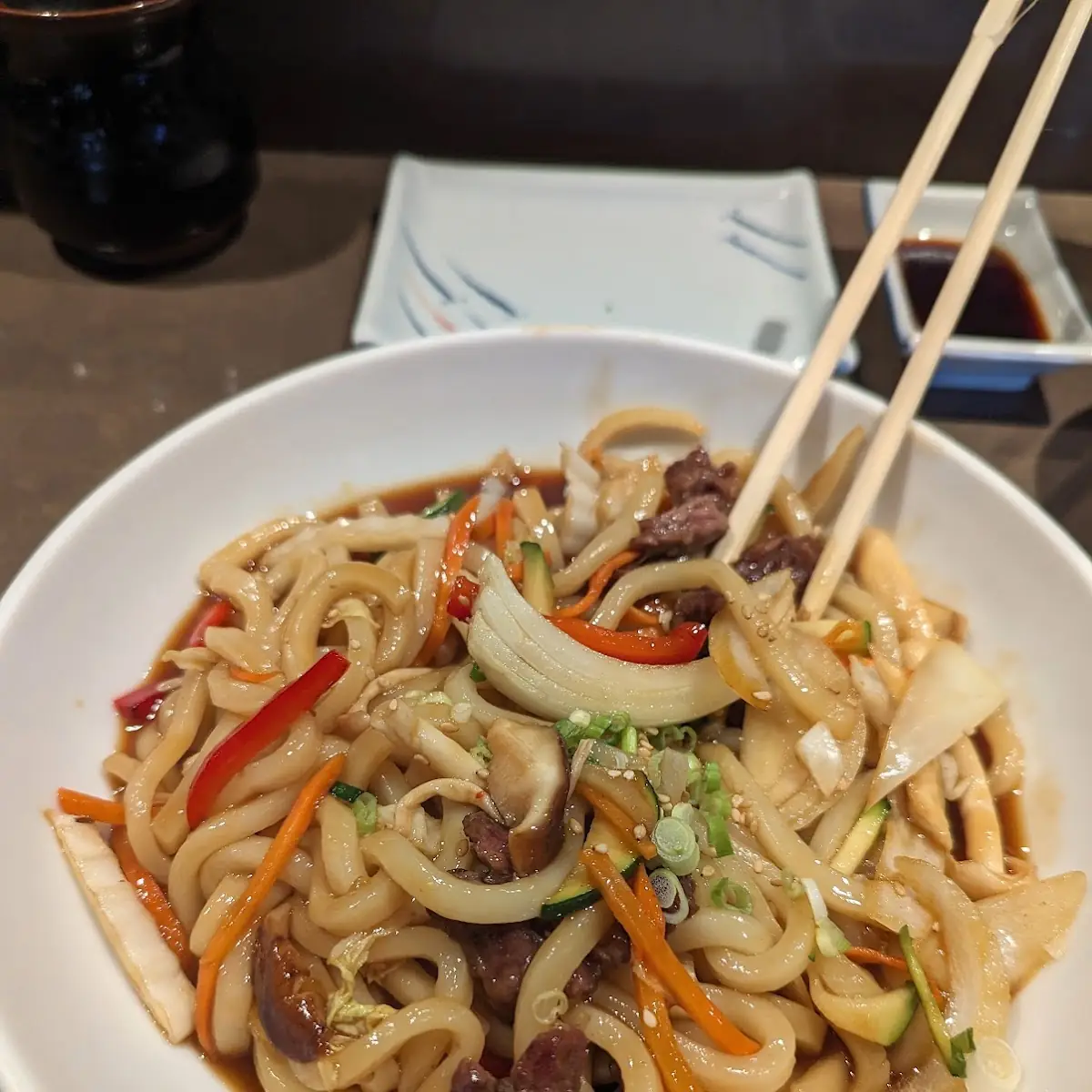Beef Yaki Udon