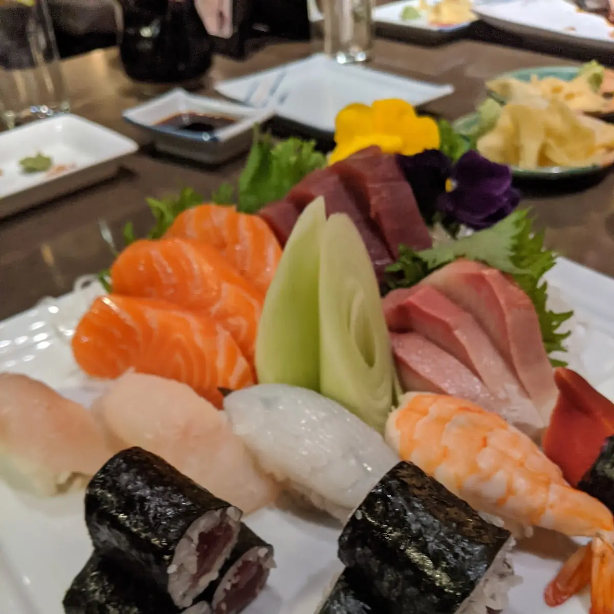Sushi and Sashimi Combo