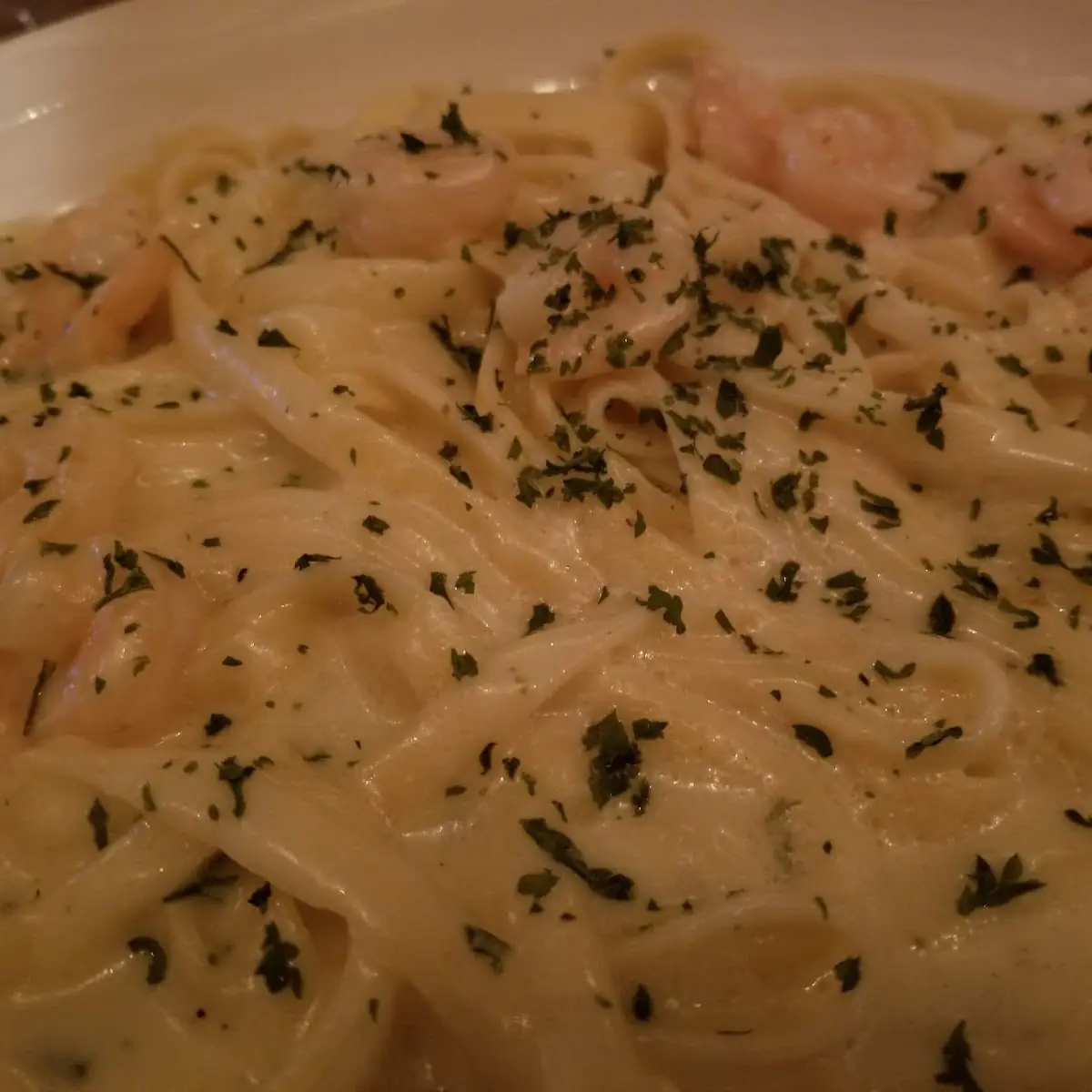 Shrimp Alfredo Pasta Bolognese