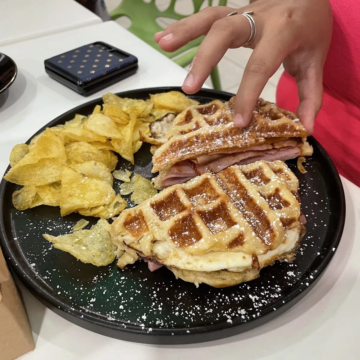 Waffle Sandwich