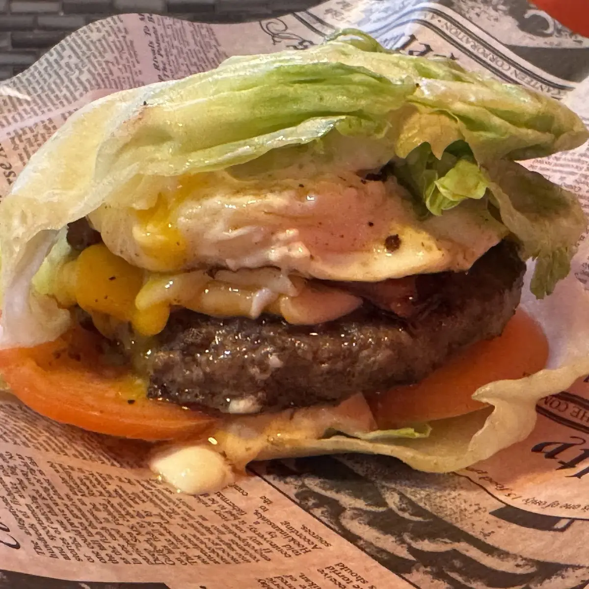 Lettuce Wrap Brooklyn Stack
