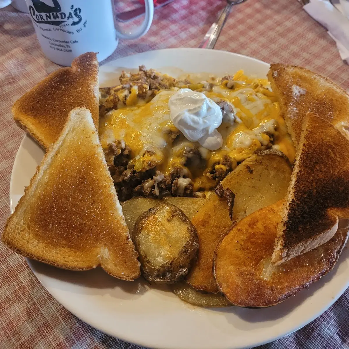 Green Chili Omlet