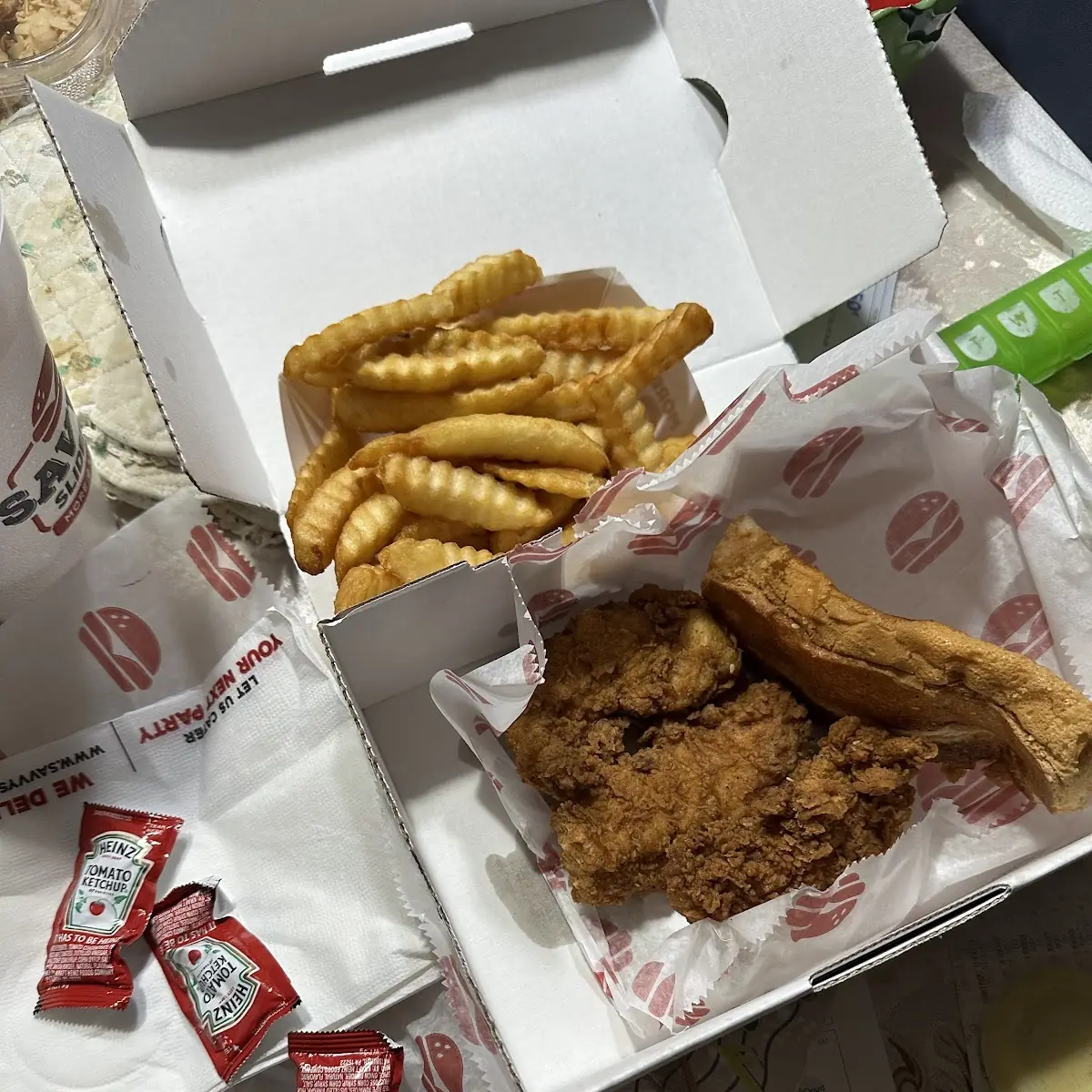 Hand-Breaded Famous Fingers