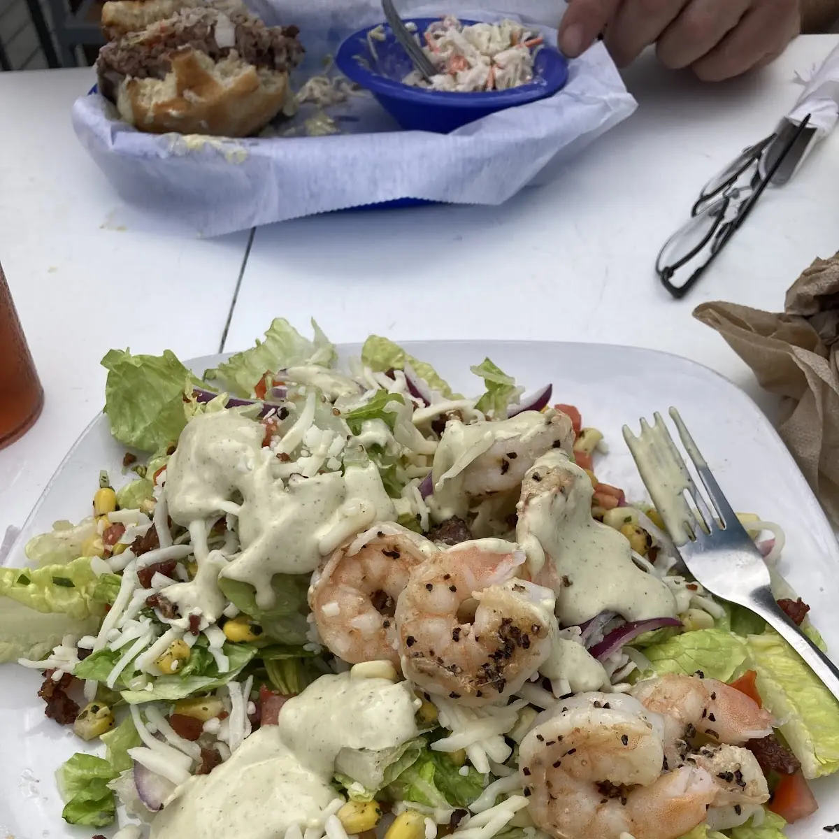 Grilled Shrimp Salad