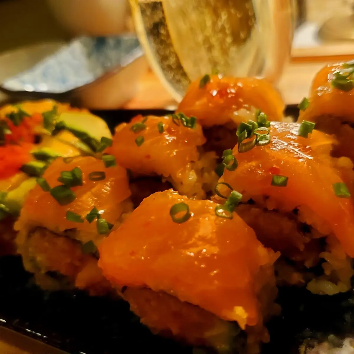Miniscule Portion of Salmon Roll