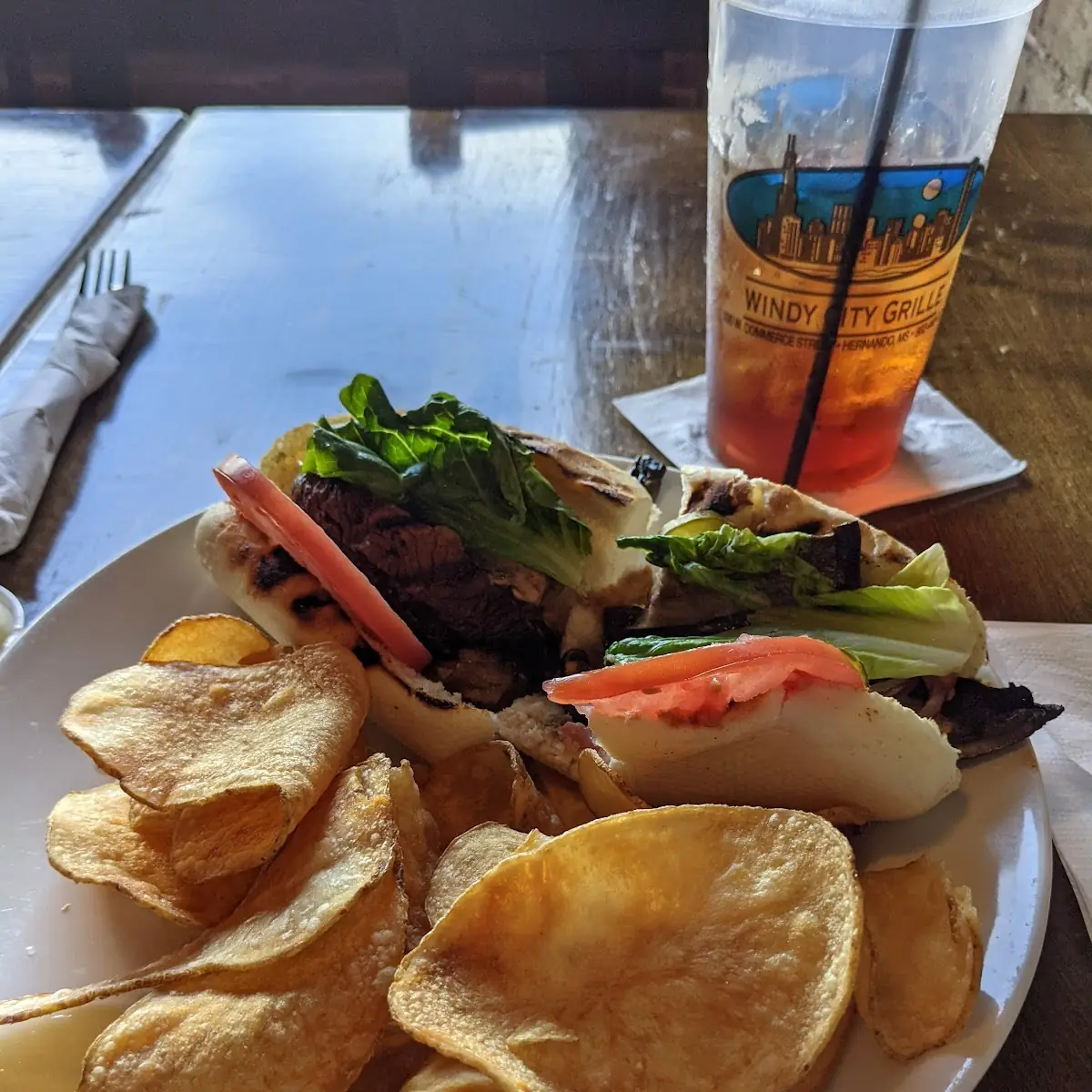 Grilled Portobello Sandwich