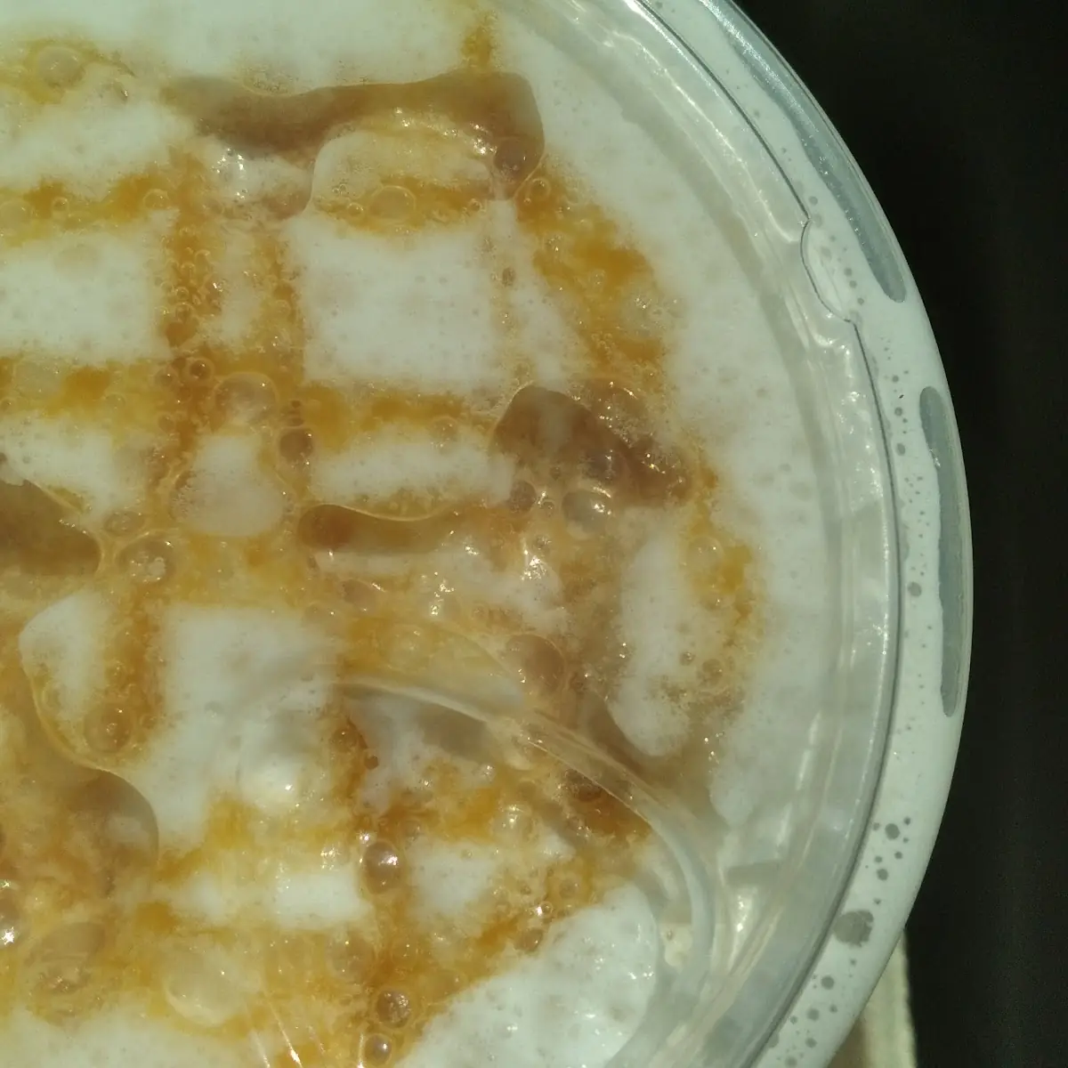 Vanilla Cold Brew Cold Foam with Carmel Drizzle
