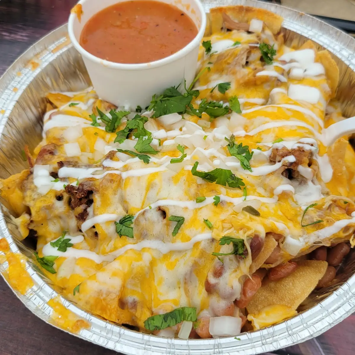 Carnitas Nachos