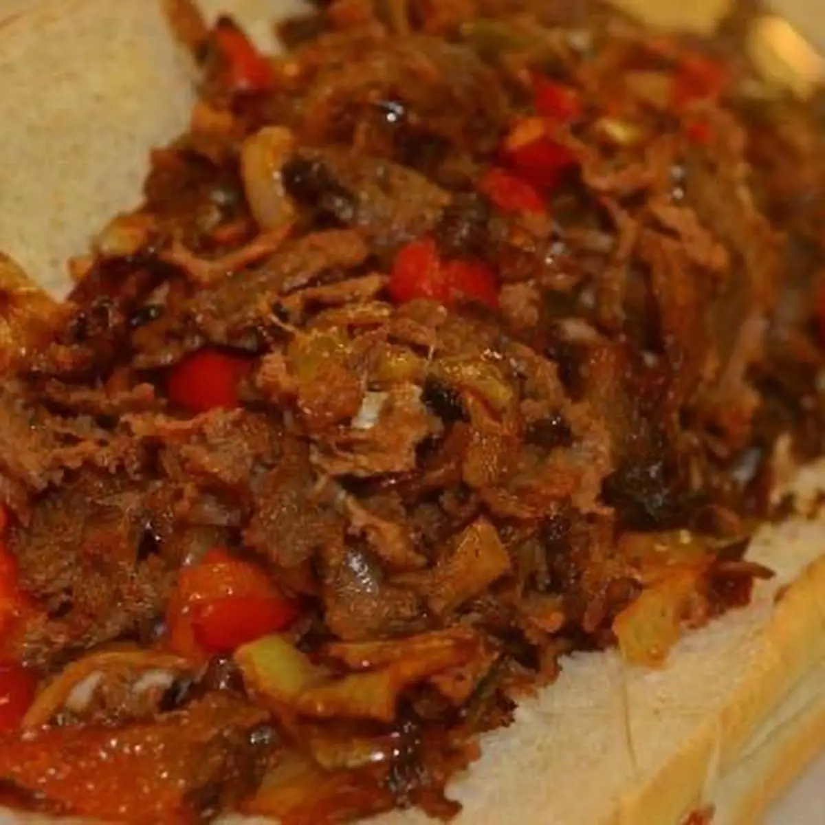 Philly Cheese Steak with Peppers & Onions
