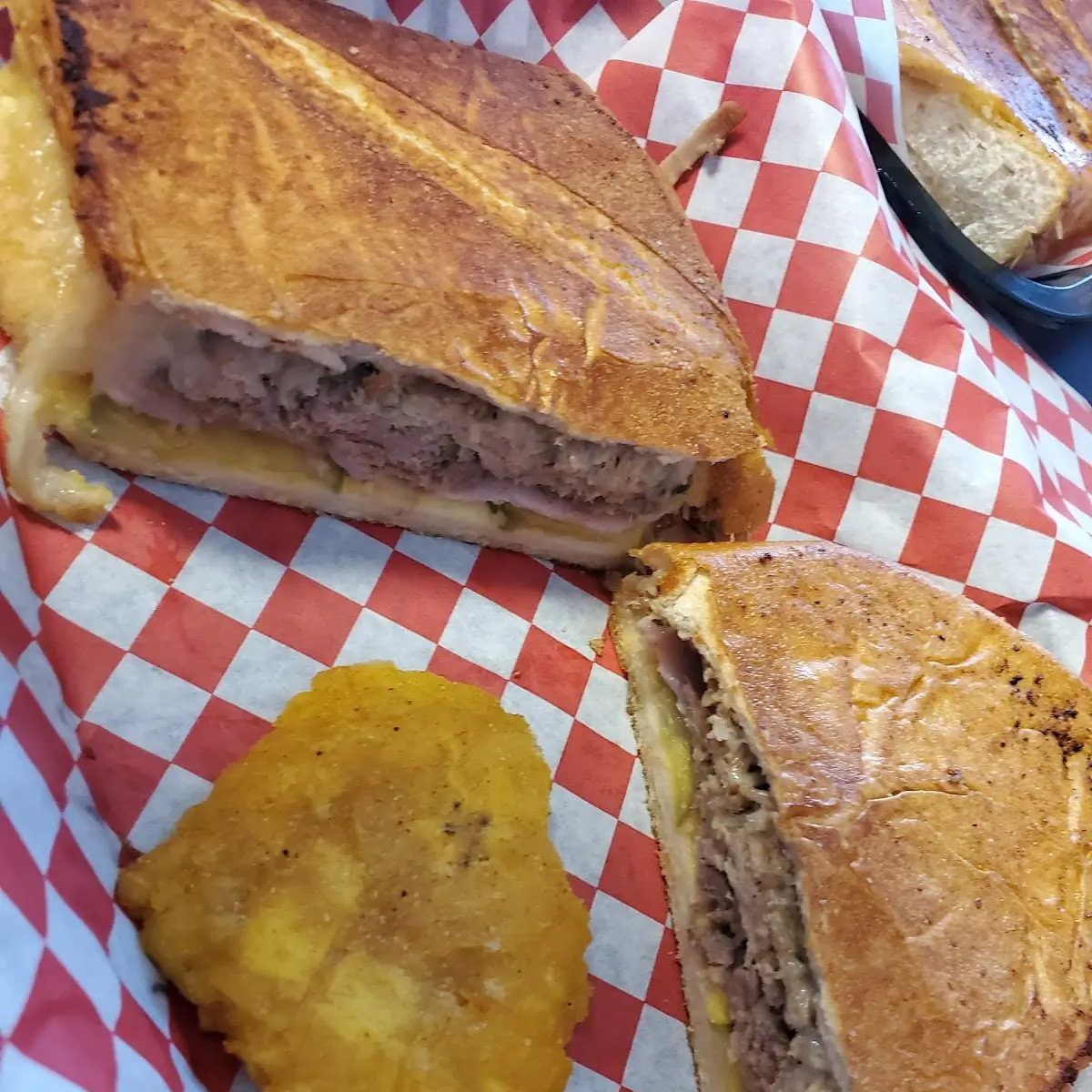 Cuban Sandwich and Fries