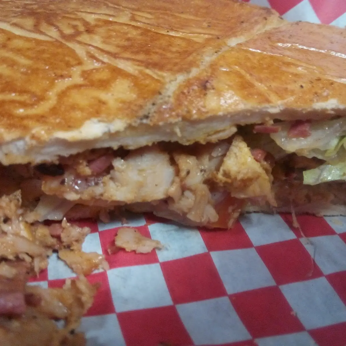 Hot Beef Pastrami Sandwich
