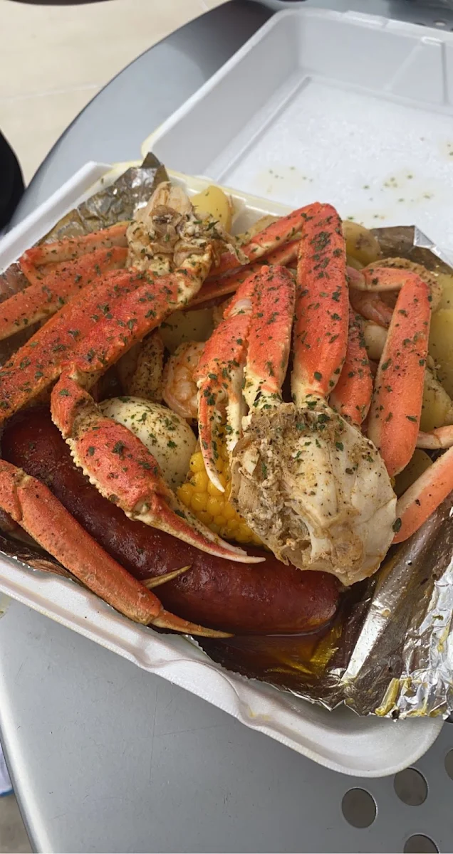 Snow Crab Legs Plate