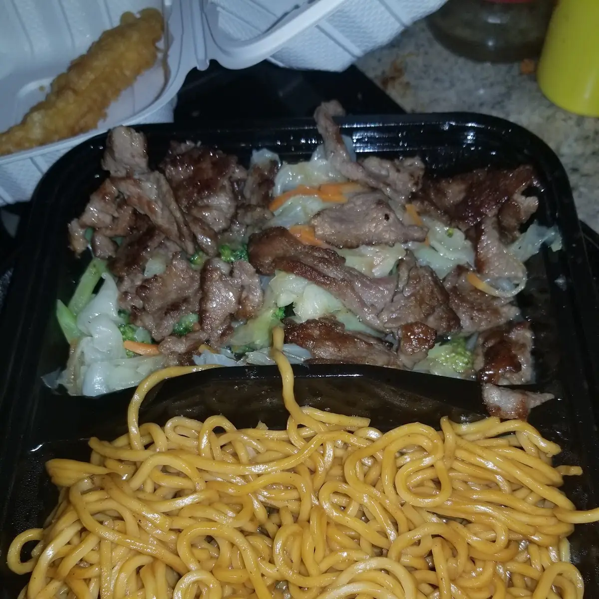 Beef Teriyaki and Noodles