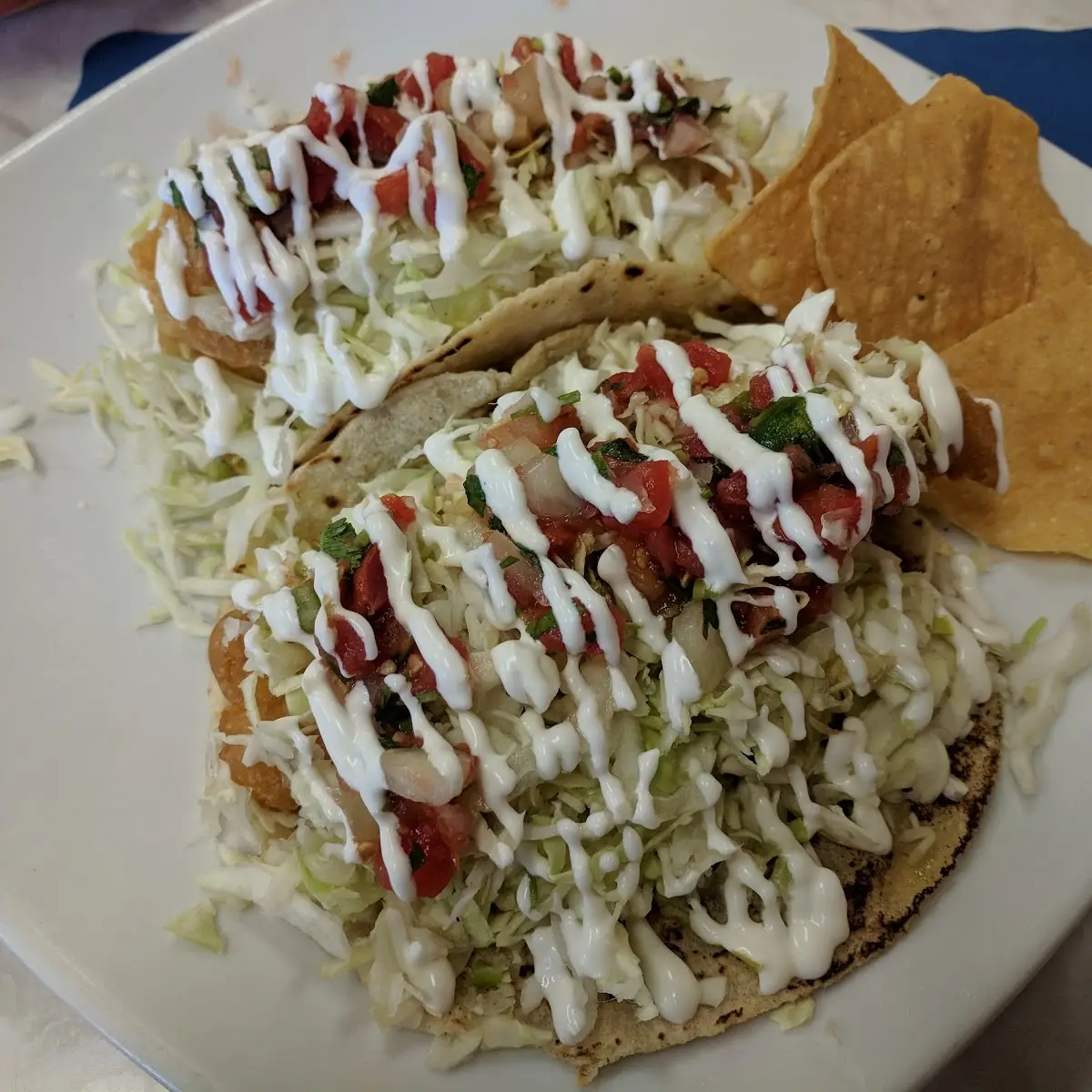 Fried Cod Tacos