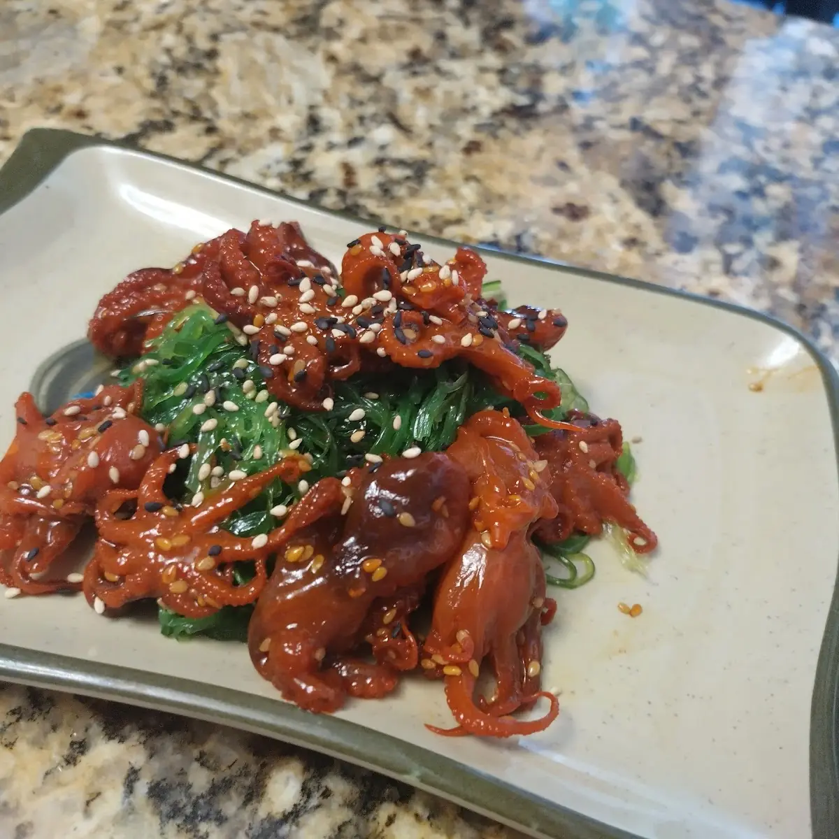Baby Octopus Salad