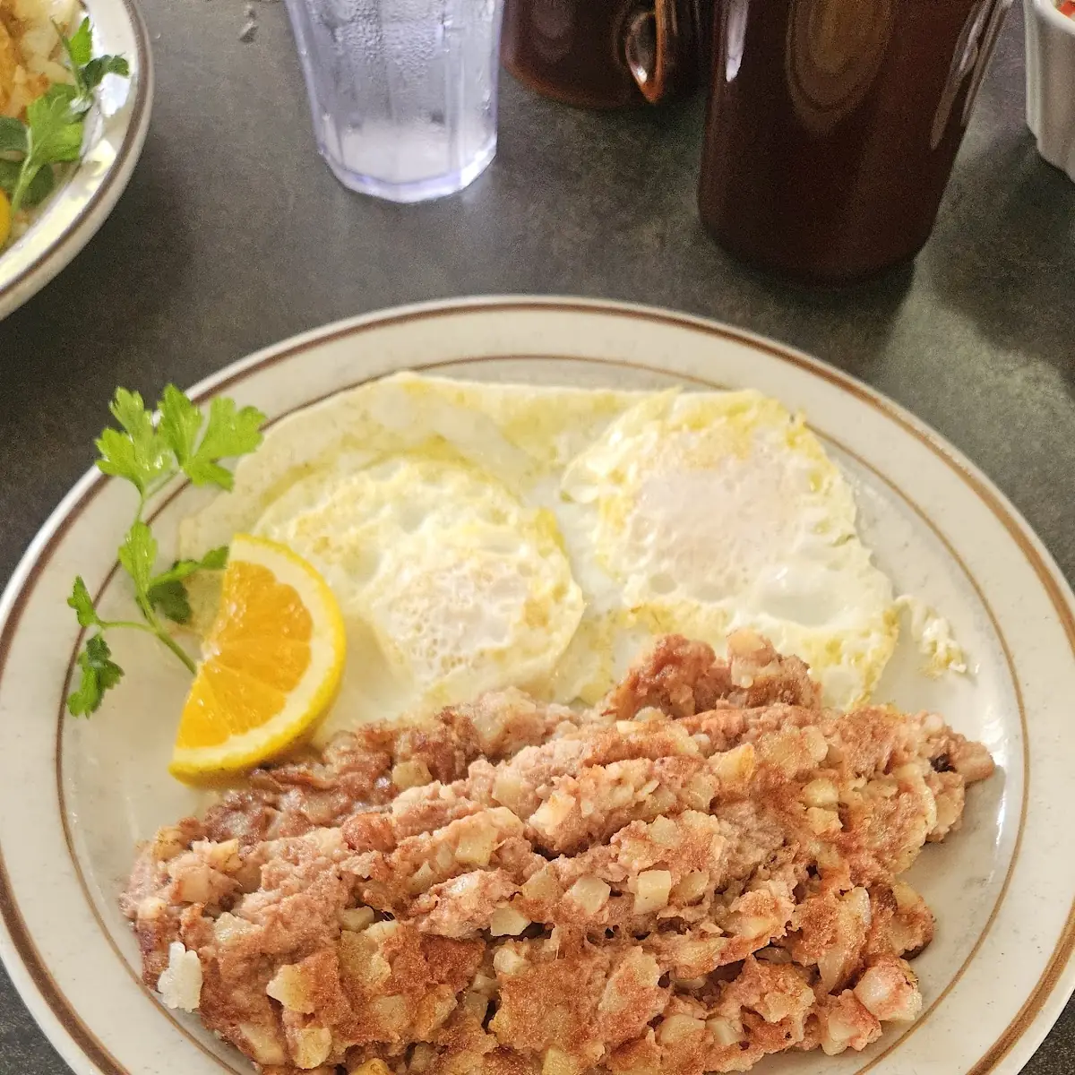 Corned beef and cabbage sandwich