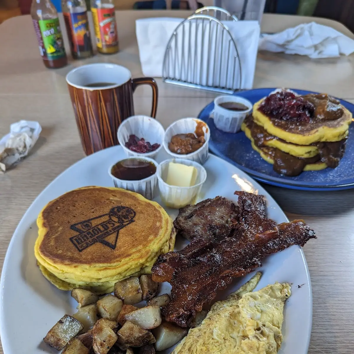 The Hercules with Pumpkin Pancakes