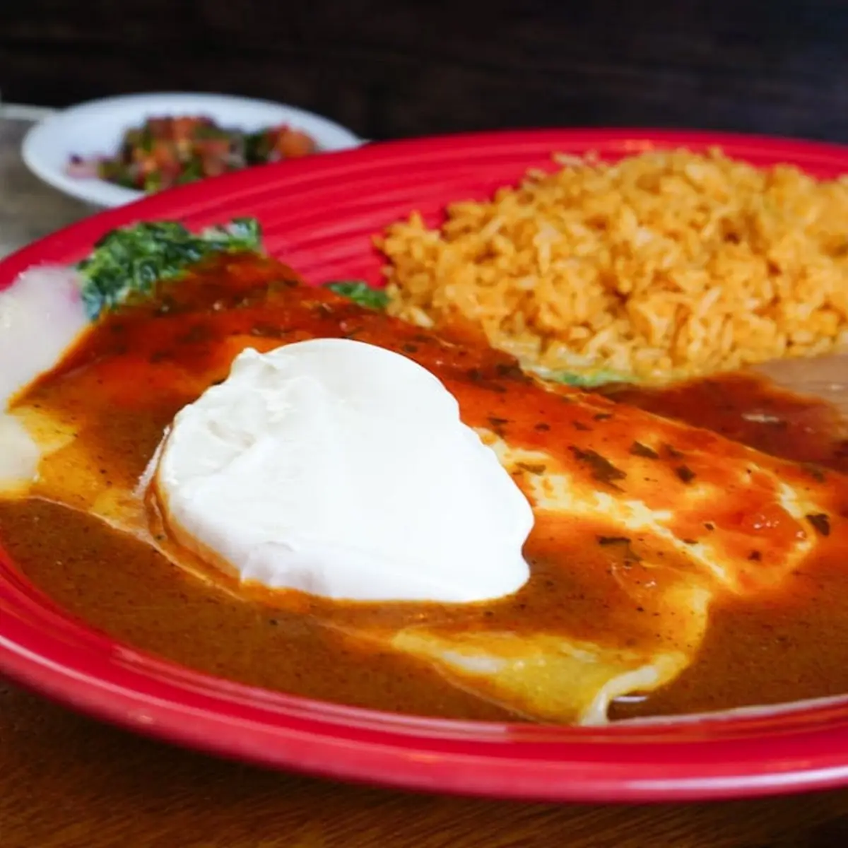 Enchilada Rice and Beans
