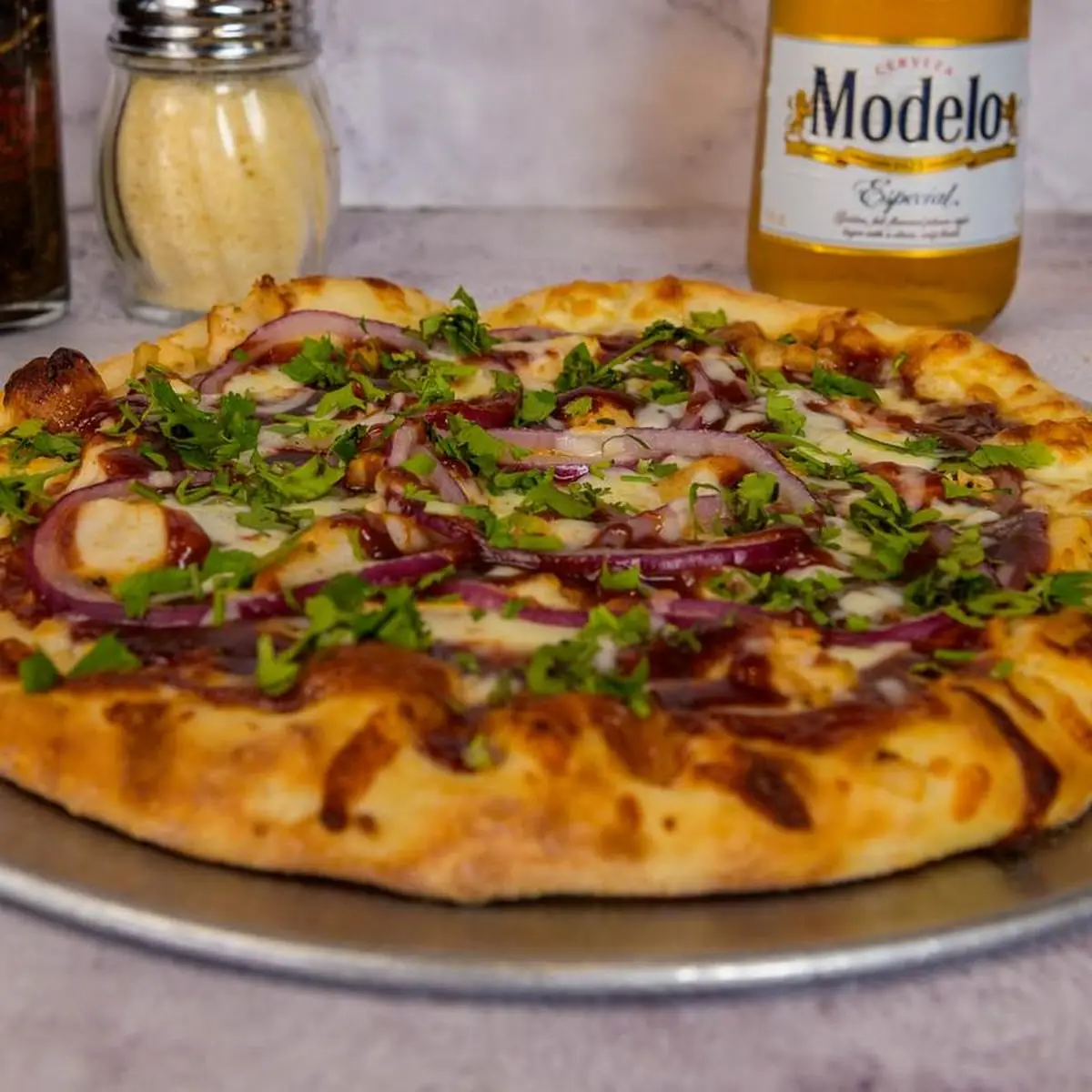 12 Vegan Barbeque Chicken Pizza