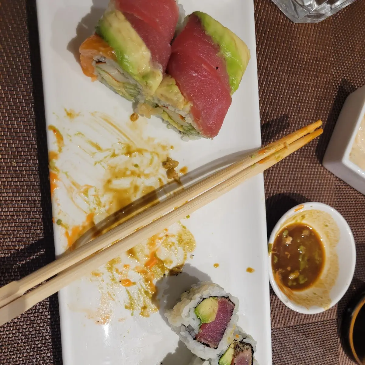 Grilled Pepper Tuna Roll