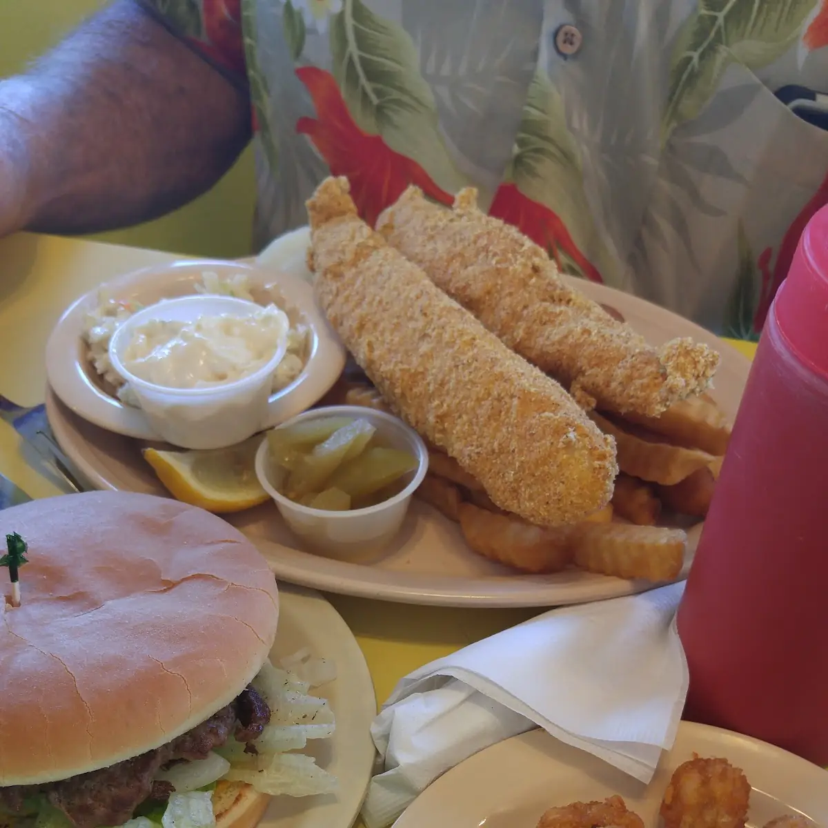 Burger & Fish