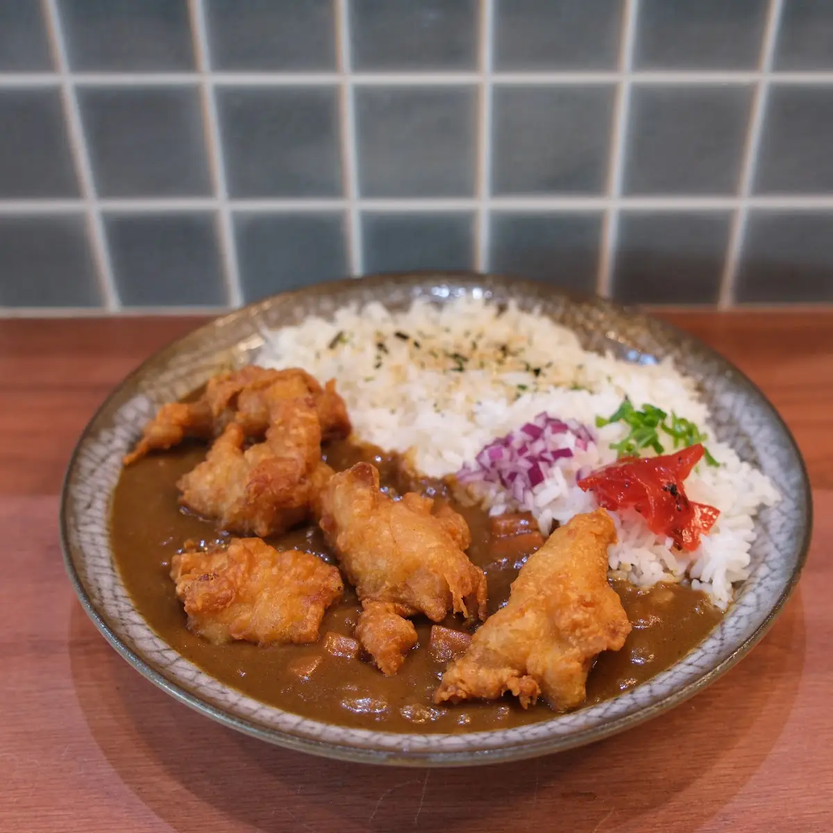 Karaage Curry Rice