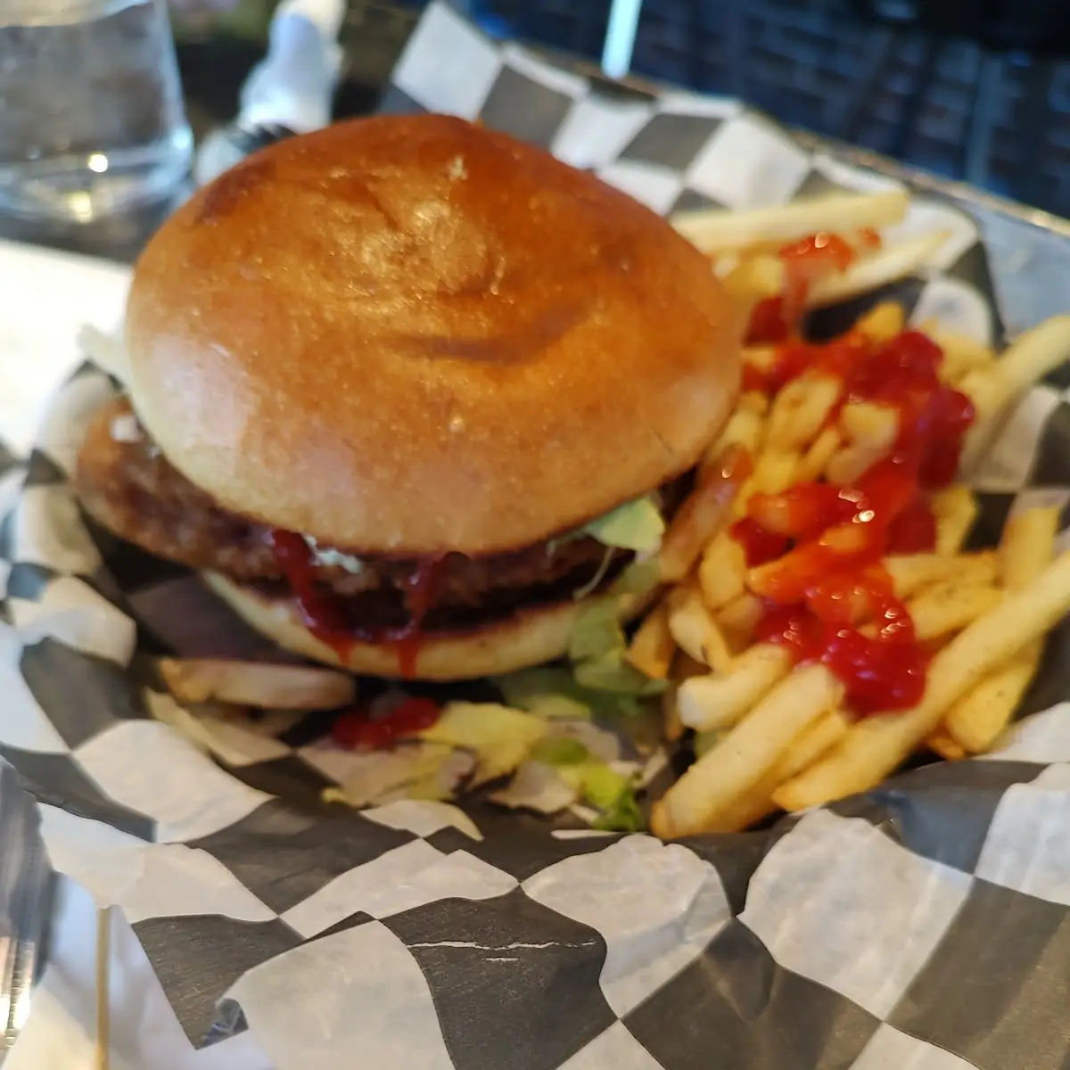Crispy Chicken Sandwich with Fries