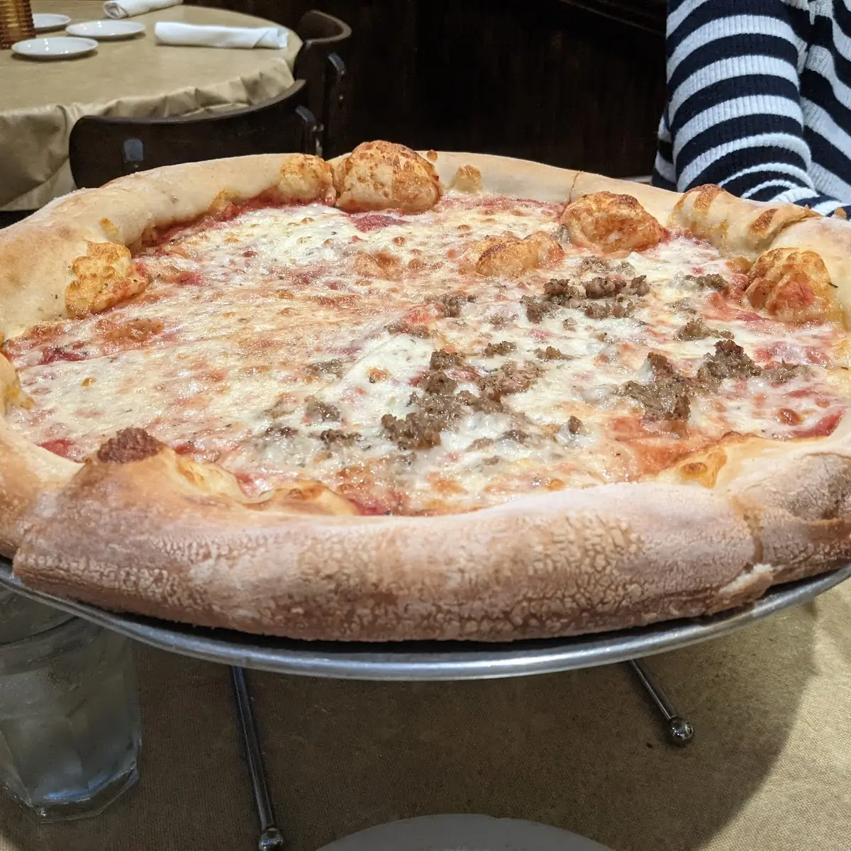 Half Cheese Half Italian Sausage