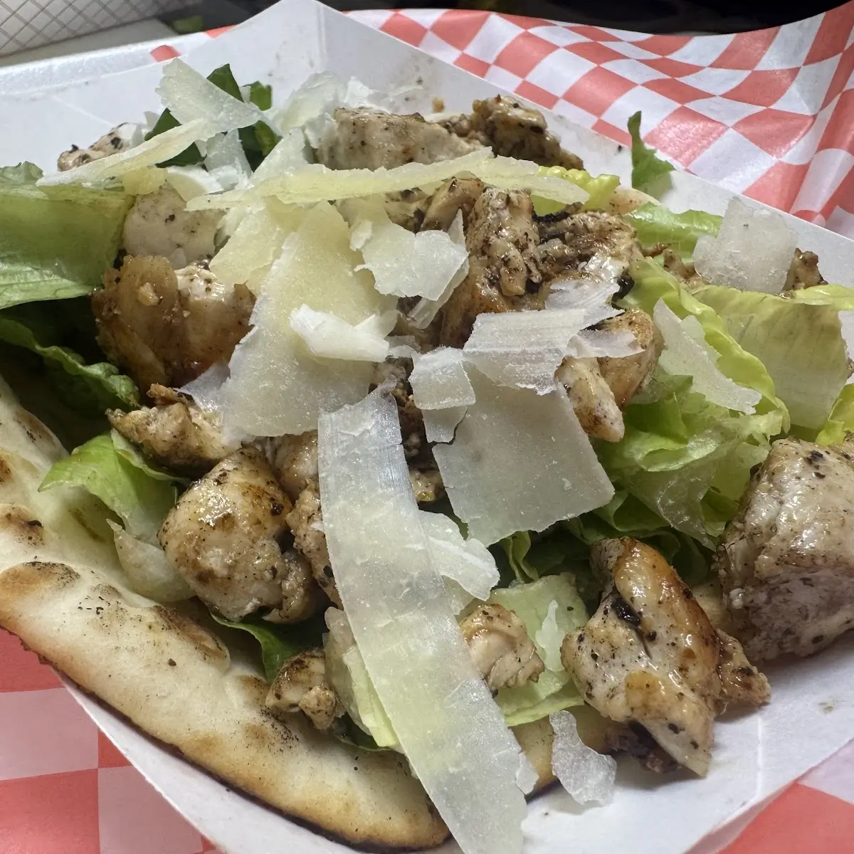 Chicken Caesar Pita
