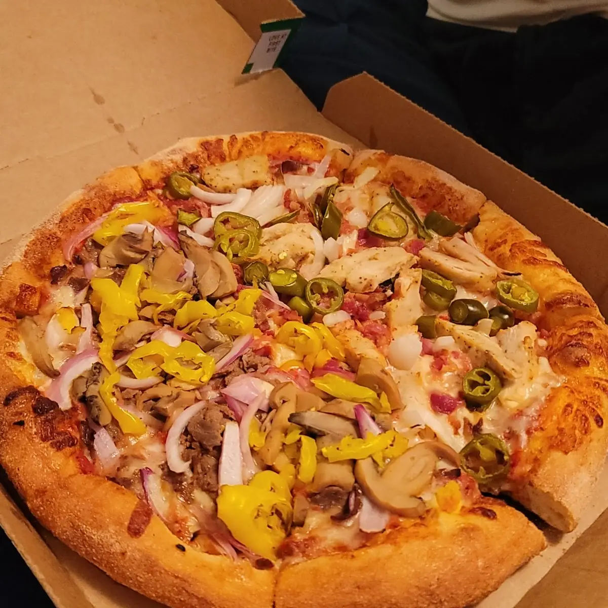 Chicken Ham Banana Peppers