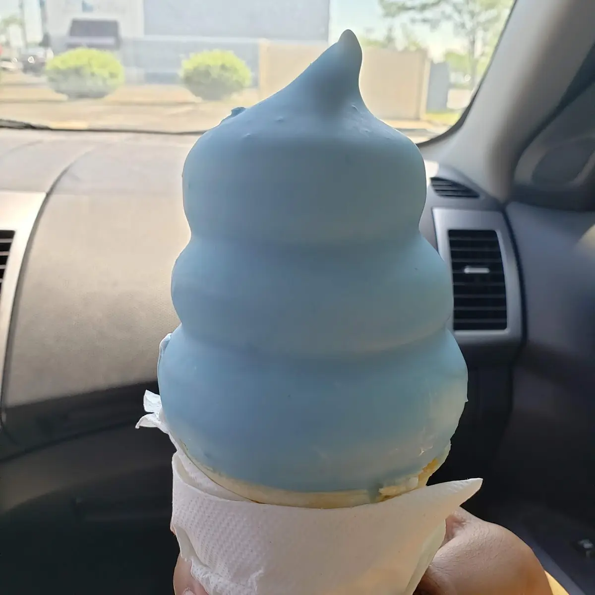 Cotton Candy Dipped Cone