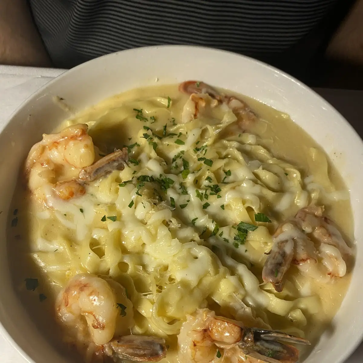 Shrimp Alfredo