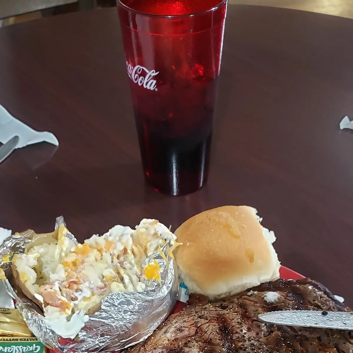 Ribeye with Loaded Baked Potato