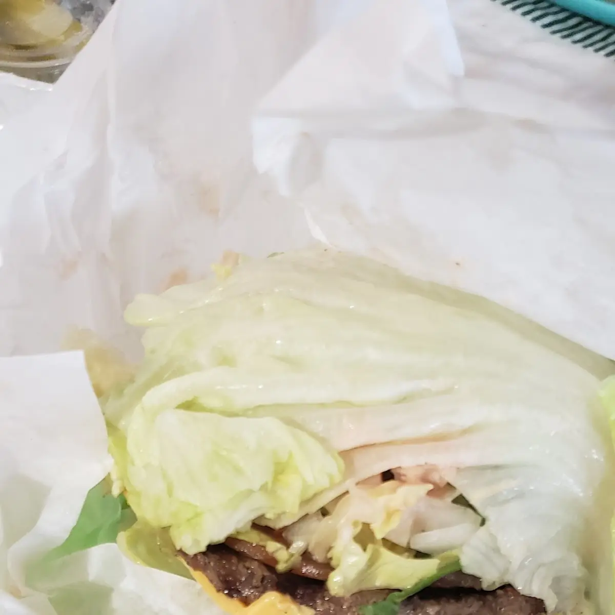 Lettuce Wrapped Burger