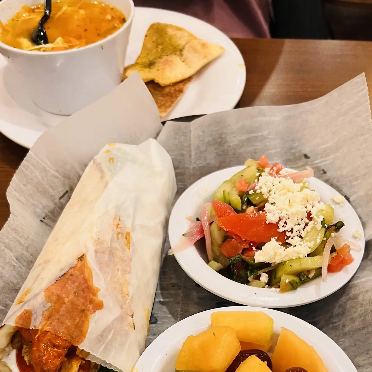 Chicken Gyro Wrap