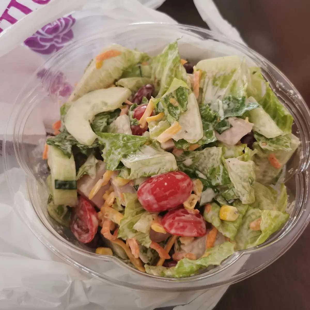 Chicken Caesar Salad Tray -C