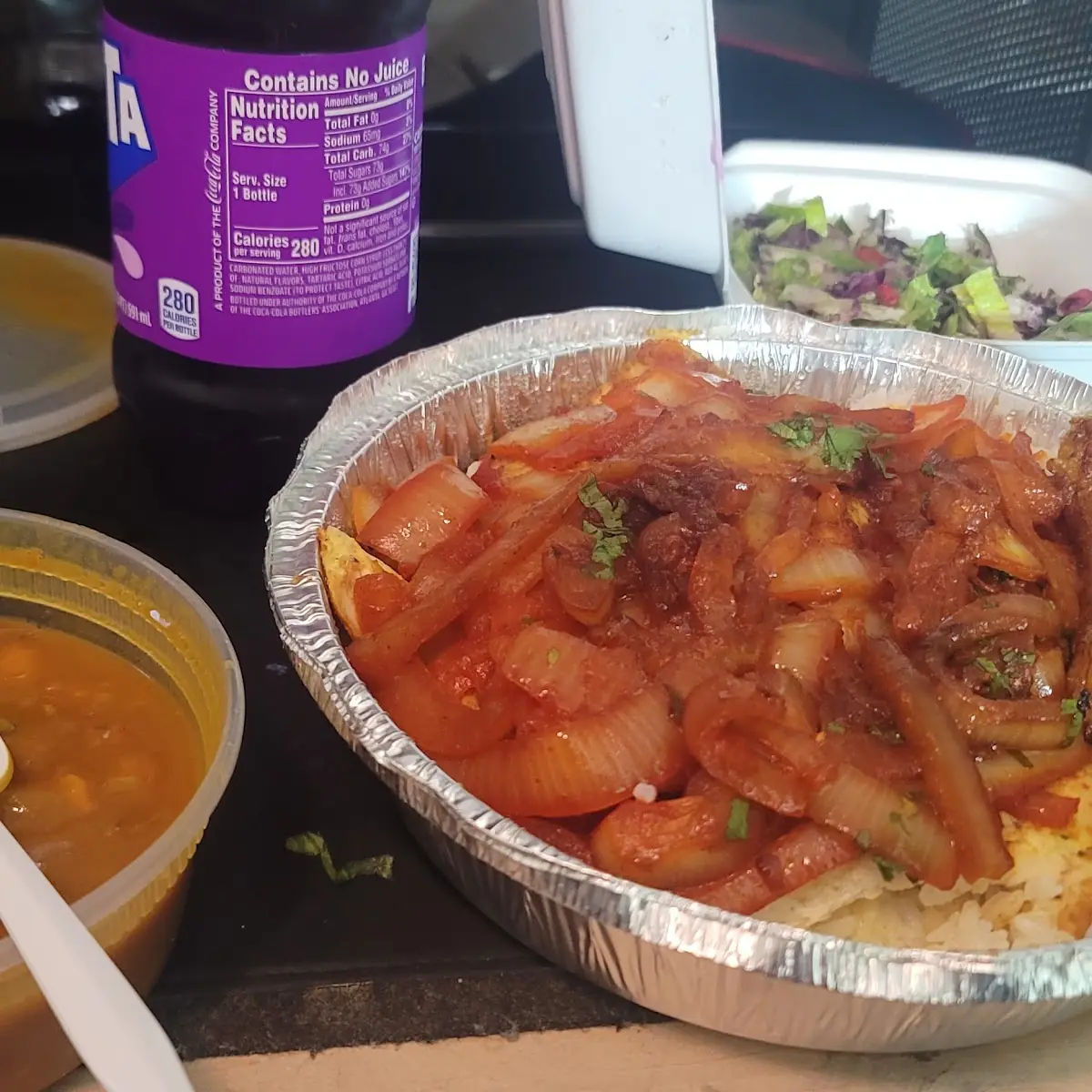 Pollo Encebollado