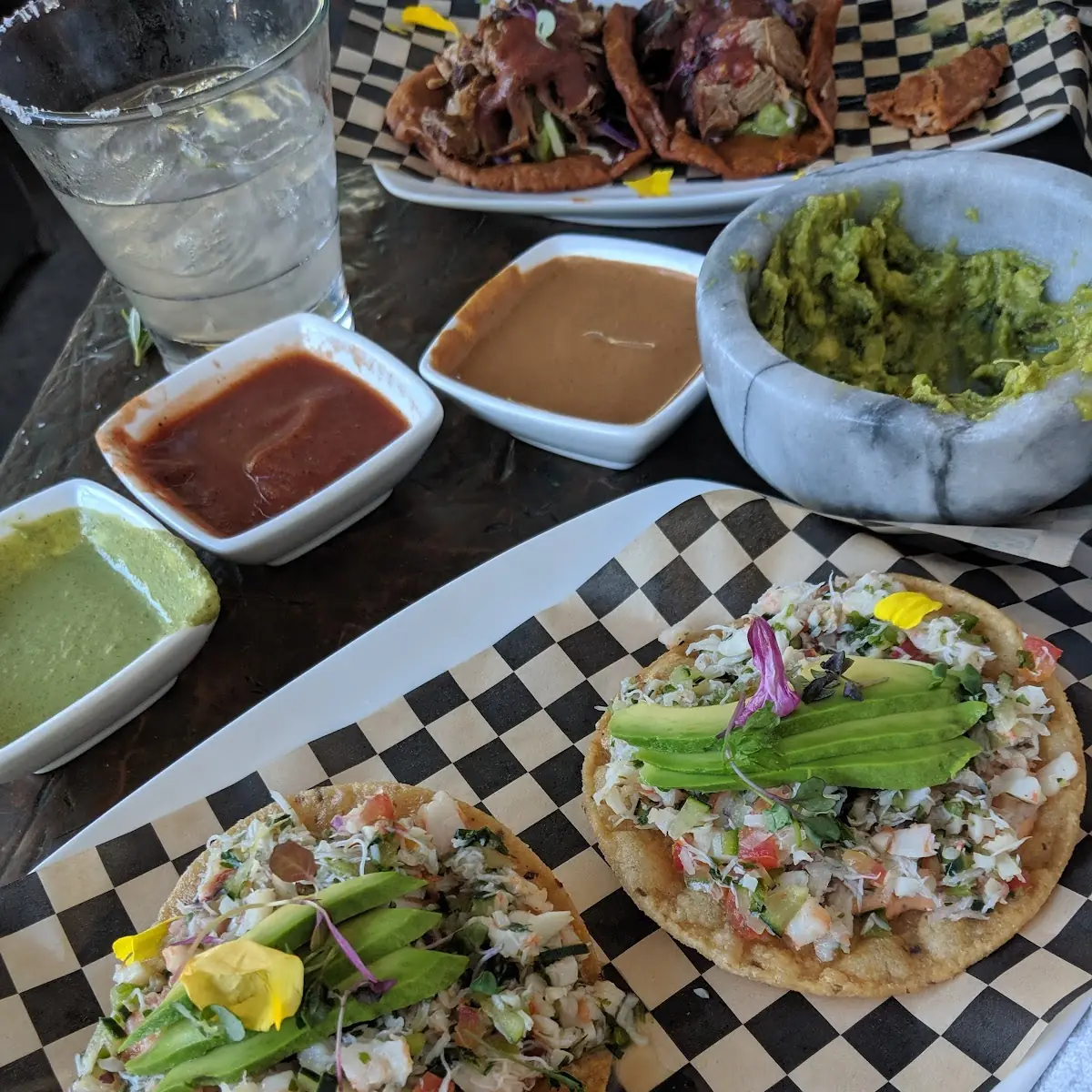Crab Ceviche Tostada