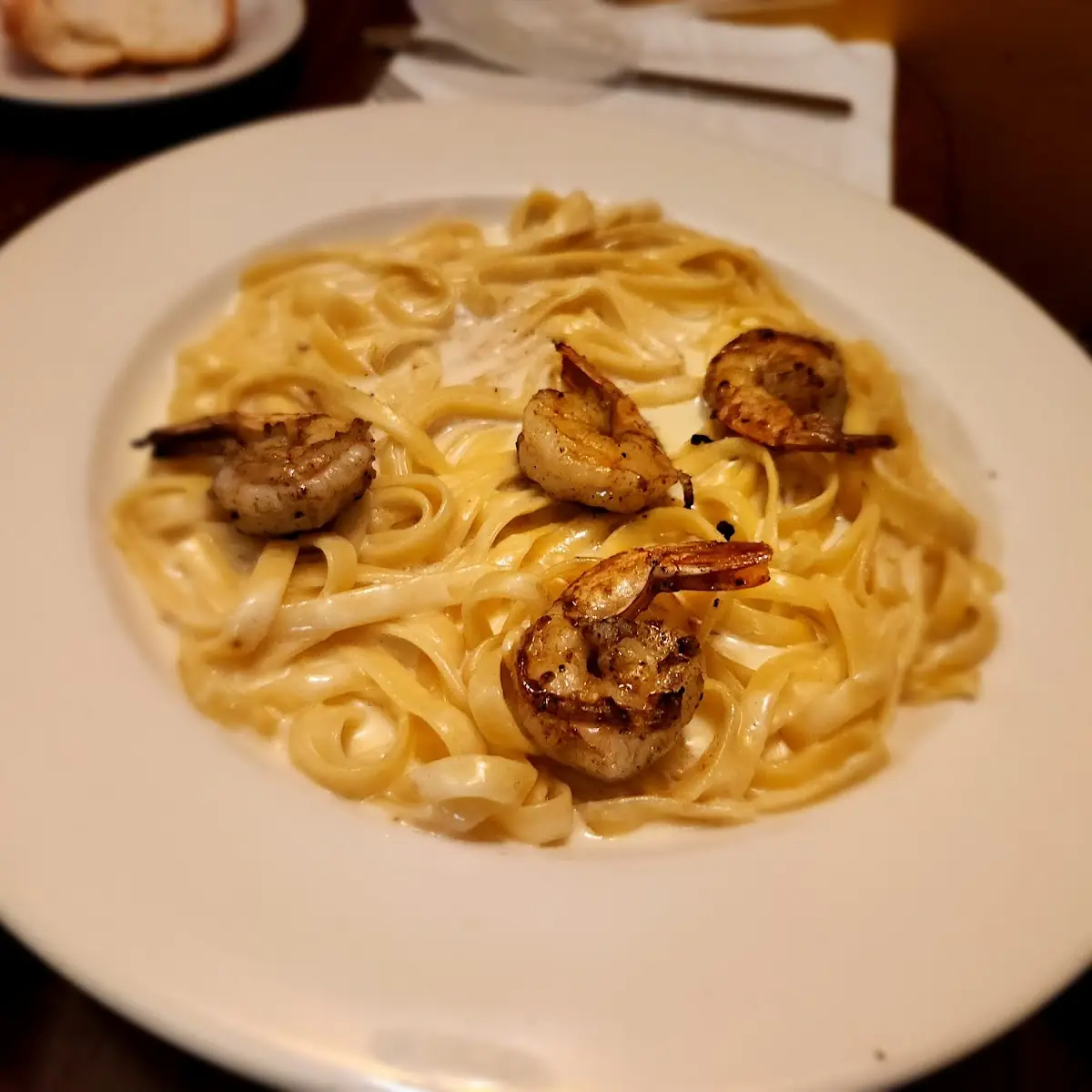 Shrimp Alfredo